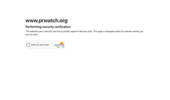 Screenshot of PR Watch