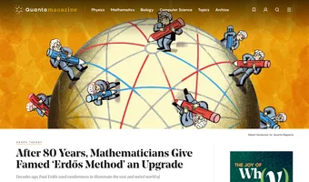 Screenshot of Quanta Magazine