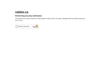 Screenshot of rabble.ca