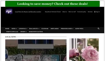 Screenshot of Racine County Eye