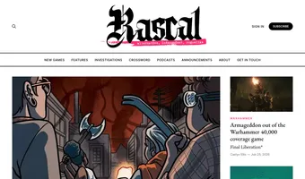 Screenshot of Rascal News