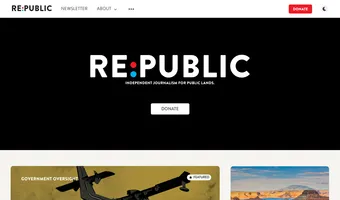 Screenshot of RE:PUBLIC