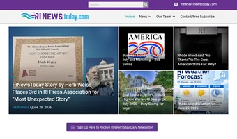 Screenshot of RINewsToday