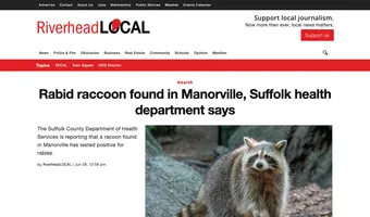Screenshot of RiverheadLOCAL