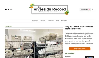 Screenshot of The Riverside Record