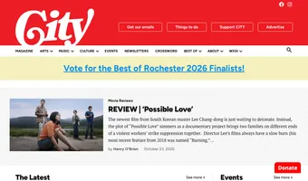 Screenshot of CITY Magazine