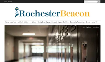 Screenshot of Rochester Beacon