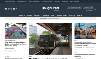 Screenshot of Rough Draft Atlanta