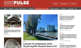 Screenshot of Redwood City Pulse