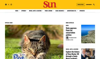 Screenshot of Santa Maria Sun