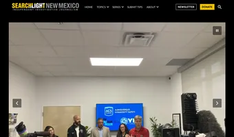 Screenshot of Searchlight New Mexico
