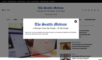 Screenshot of The Seattle Medium