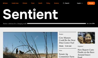 Screenshot of Sentient