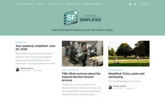 Screenshot of Sioux Falls Simplified