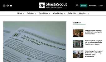 Screenshot of Shasta Scout
