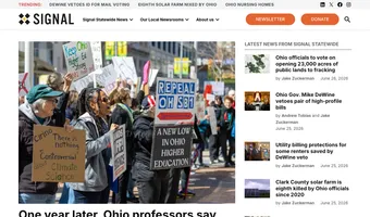 Screenshot of Signal Ohio