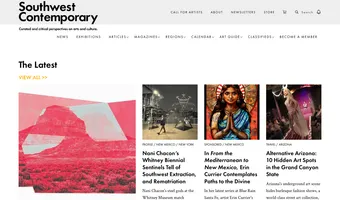 Screenshot of Southwest Contemporary