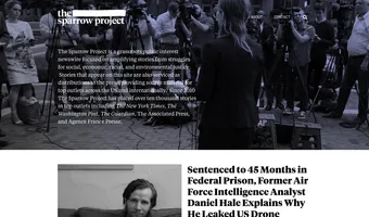 Screenshot of The Sparrow Project