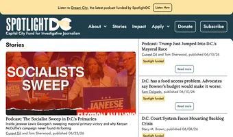 Screenshot of SpotlightDC