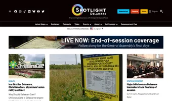 Screenshot of Spotlight Delaware