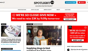 Screenshot of Spotlight PA