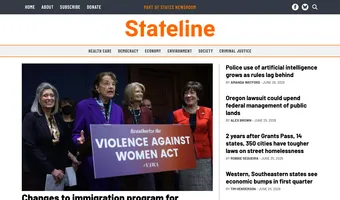 Screenshot of Stateline