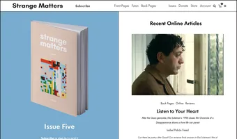 Screenshot of Strange Matters