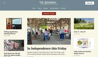 Screenshot of The Neighborly