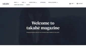 Screenshot of takahē