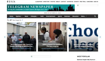 Screenshot of Telegram News