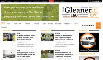 Screenshot of The Gleaner