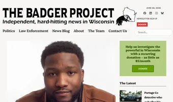 Screenshot of The Badger Project