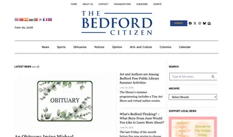 Screenshot of The Bedford Citizen