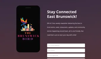 Screenshot of Brunswick Bird Media