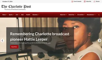 Screenshot of The Charlotte Post