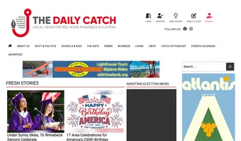 Screenshot of The Daily Catch
