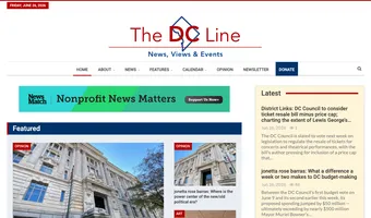 Screenshot of TheDCLine.org