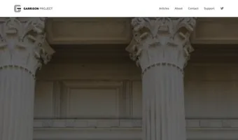 Screenshot of The Garrison Project