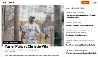 Screenshot of The Local