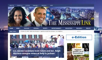 Screenshot of The Mississippi Link