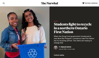 Screenshot of The Narwhal
