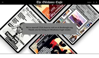 Screenshot of The Oklahoma Eagle