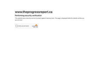 Screenshot of The Progress Report