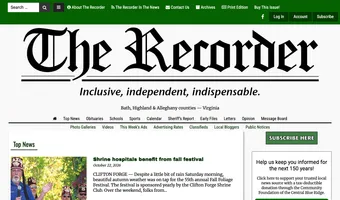 Screenshot of The Recorder Online