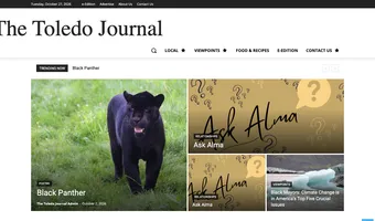 Screenshot of The Toledo Journal