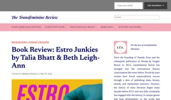 Screenshot of The Transfeminine Review