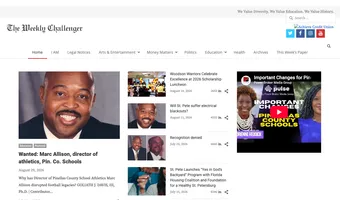Screenshot of The Weekly Challenger