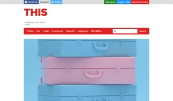 Screenshot of This Magazine