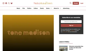 Screenshot of Tone Madison