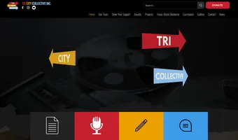 Screenshot of Tri-City Collective
